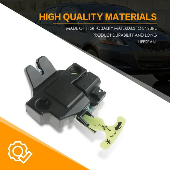 Trunk Lid Latch Lock Assembly for 2007 2008 2009 2010 2011 2012 Toyota Yaris