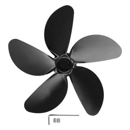 

Fan Blade Heat Powered Fireplace Fan Accessory For Fireplaces For Stove For Home For Living Room