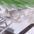 thumbnail image 3 of EXCIXING Set Of 7 Sided Polyhedral Dice For RPG DND D&D D4-D20 Clear, 3 of 6