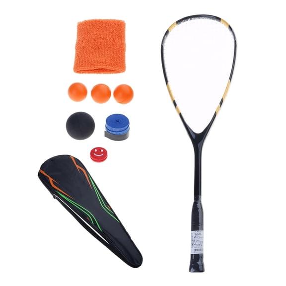 Light Weight Training Squash Racquet Shock Absorption Beginner Squash Racket Sports Equipment For Men And Women