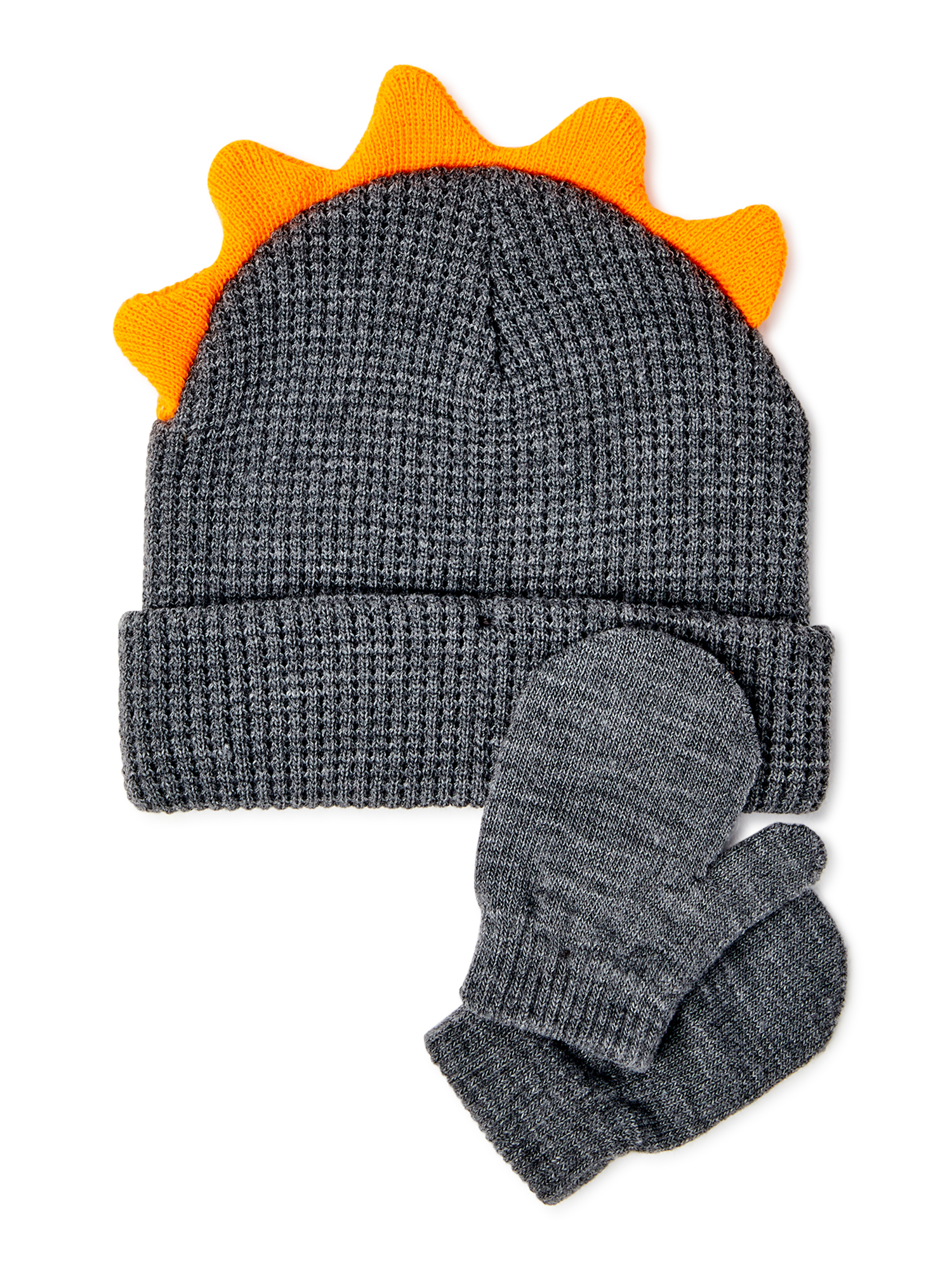 Wonder Nation Toddler Boys Dino Hat & Mitten Set Walmart Inventory