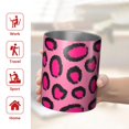 thumbnail image 5 of Leopard 12oz Stainless Steel Coffee Mug – Double-Wall Insulated Cup with Spill-Resistant Lid, 360° Full-Print Design, Keeps Drinks Hot & Cold for Home, Office, Travel,Thanksgiving,Christmas, 5 of 5