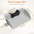 thumbnail image 4 of Lifewit Hair Washing Station for Kids, Neck Support Shampoo Bowl for Kitchen Sink or Bathtub at Home, Portable Hair Wash Basin for Toddlers, Children, Teens, Sliver, 4 of 8