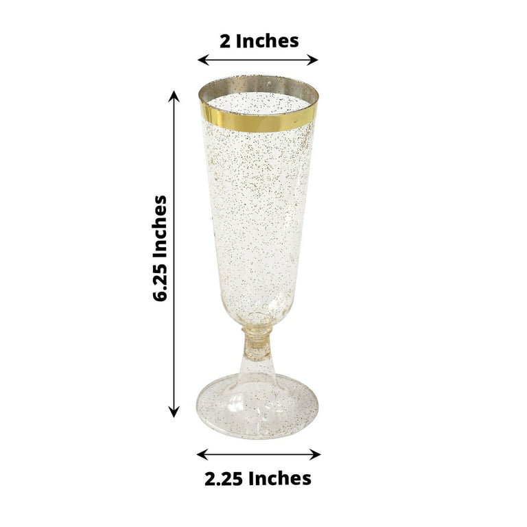 Flute Glasses  Acopa 6 oz. Champagne Glasses - 12/Case