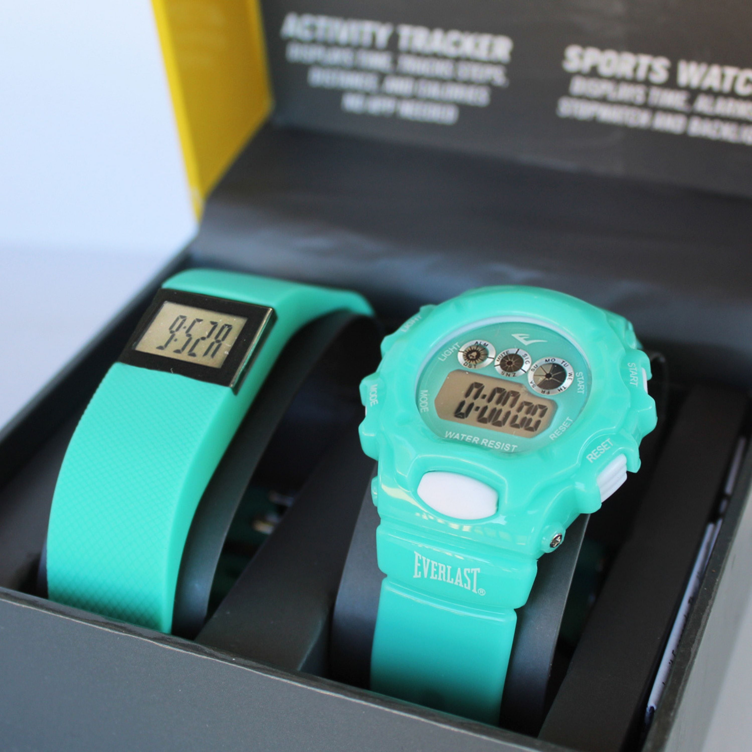 everlast activity tracker and sports watch set