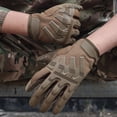 thumbnail image 5 of Glove StationGuantes de tiro táctico para hombres con compatibilidad con pantalla táctil, deportes, motocicleta y trabajo - Verde Adecuado para circunferencia de palma de 21-23 cm, 5 of 5