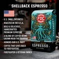 thumbnail image 4 of Fire Department Coffee Shellback Espresso Medium Roast Premium Whole Bean Coffee, 12 oz, 4 of 7