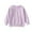 Purple, variant on Kids Boys Girls Long Sleeve Solid Pullover Sweatshirt Soft Warm Tops Kids Clothes Girls Fashion for Winter and School Wear