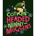 thumbnail image 2 of Men's Elf Cotton-Headed Ninny Muggins  Graphic Tee Dark Green Medium, 2 of 5