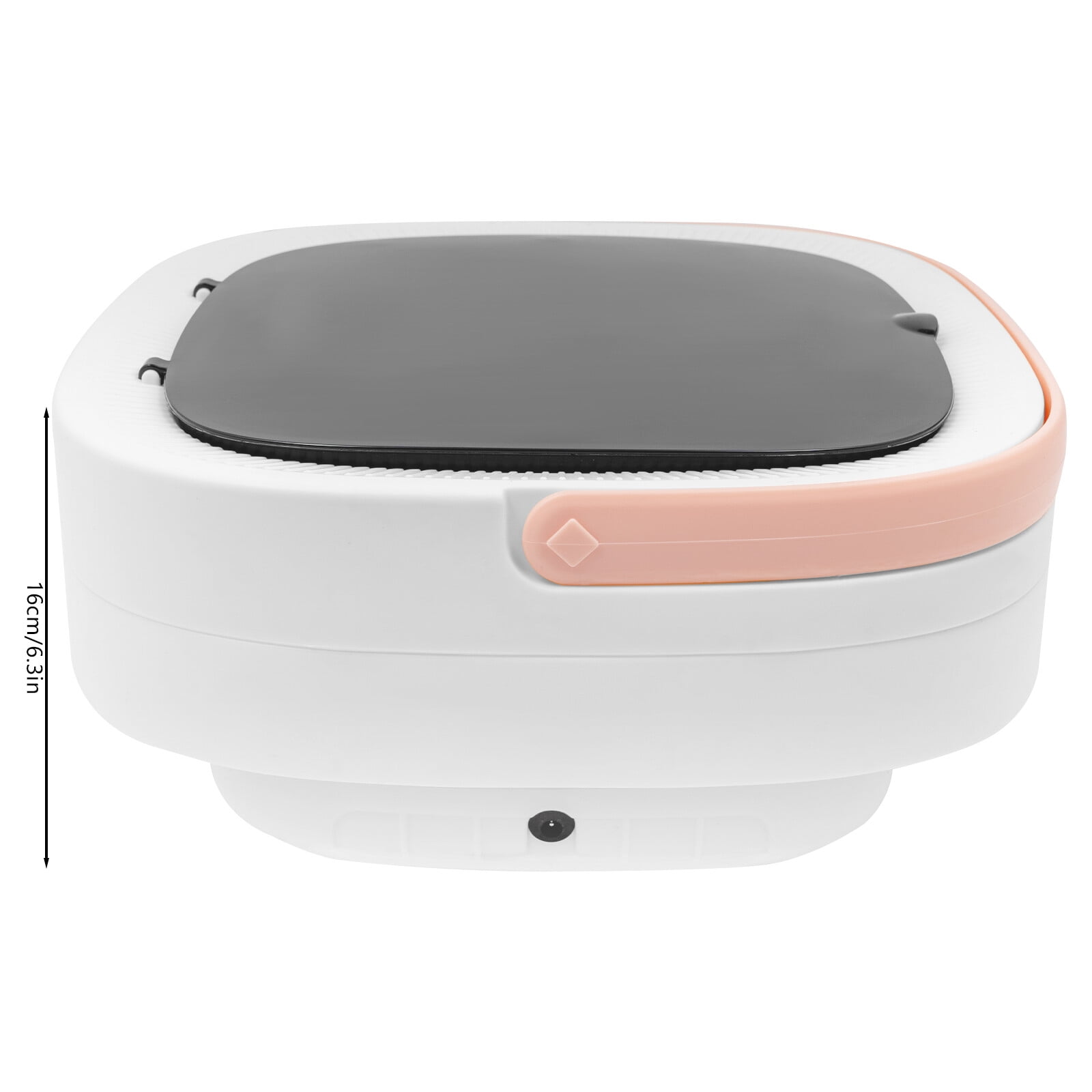 Miumaeov Portable Small Washing Machine 12L Mini Foldable Washer Touch Screen Timer For Travel