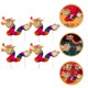 thumbnail image 3 of 4Pcs Chinese Dragon Decorations 3D Chinese New Year Paper Dragon Garland DIY Craft Party Supplies (Random Style), 3 of 4