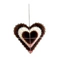 thumbnail image 2 of Handmade Fiber Bird Nesting Heart Birds Material Holder For Outside Nester Design Winter Shelter For Wild Birds Season Outdoor Vi, 2 of 6
