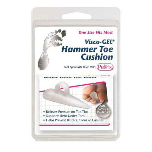 PediFix Visco-gel Hammer Toe Cushion, Medium Left
