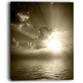 thumbnail image 2 of Lever de Soleil Nuageux Tonique Sépia, 2 of 3