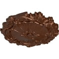 thumbnail image 3 of Ekena Millwork 16 3/4"OD x 1 3/8"P Plymouth Ceiling Medallion (Fits Canopies up to 1 5/8"), Hand-Painted Copper Penny, 3 of 6