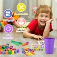 thumbnail image 3 of Juguetes matemáticos Bmag Balance Math Toys 3 en 1 con 30 osos y 10 números, 3 of 7