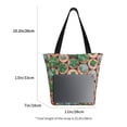 thumbnail image 3 of Salouo Cactus 4 for Shoppers Tote for Women Foldable Handbags with Big Capacity Casual One-Shoulder Shopping Bag Hobo Bags Fit for Office/Shopping/Park, 3 of 6