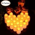 thumbnail image 2 of 24 Pcs Flameless LED Tea Lights, Battery Powered Candle Lights Tealights Decor, 2 of 8