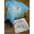 thumbnail image 3 of Say Your Love Simple  Tie Dye Cyclone Women -Image by Shutterstock, Female Large, 3 of 4