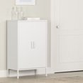 thumbnail image 1 of South Shore Eddison Metal 2-Door Storage Cabinet, in Pure White, 1 of 13