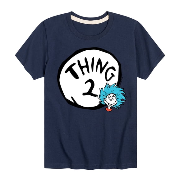 Dr. Seuss - Thing Two - Toddler And Youth Short Sleeve Graphic T-Shirt