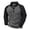 Black, variant on Mens Fleece 1/4 Zip Sweatshirt Color Block Raglan Sleeve Stand Collar Pullover Warm Casual Midlayer with Arm Zip Pocket for Work Daily Wear,L,Dark Gray