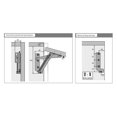 thumbnail image 5 of 2 Bisagras de Resorte Plegables para Sofá Cama, 10 Kg, 80 Grados, para Puertas de Gabinetes, con Solapa de Elevación Superior, Soporte para Puertas de Gabinetes, 5 of 5
