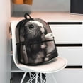 thumbnail image 5 of Honeii Heart Guinea Pig Couple Print School Backpack,Casual Lightweight Travel Rucksack Daypack,Backpacks for College High, 5 of 6