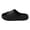 Black, variant on Womens Mens Shower Slippers with Arch Support and Holes Summer Comfortable Waterproof Bathroom Slides Eva Lightweight Non Slip House Shoes for Indoor and Outdoor