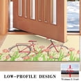 thumbnail image 6 of Spring Welcome Mat Floral Doormat Flower Outdoor Rug Non Slip Entrance Outdoor Indoor Doormat 30" x 17", 6 of 6