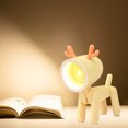thumbnail image 1 of Luz de noche LED plegable con orejas Mini luz de mascota linda creativa para sala de estar (L) Hugtrwg Libre de BPA, 1 of 7