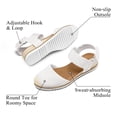 thumbnail image 2 of Sandalias mysoft para mujer, cuña baja, punta cerrada, cómodas, 2 of 6