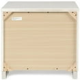 thumbnail image 7 of New Classic Furniture Sapphire Solid Wood 2-Drawer Nightstand in White, 7 of 7