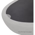 thumbnail image 6 of Real Flame Riverside Large Oval Steel Burner Lid, Black - Weather, Sun & Rust Resistant - Compatible with Riverside 58" Oval Fire Pit Bowl, 6 of 7