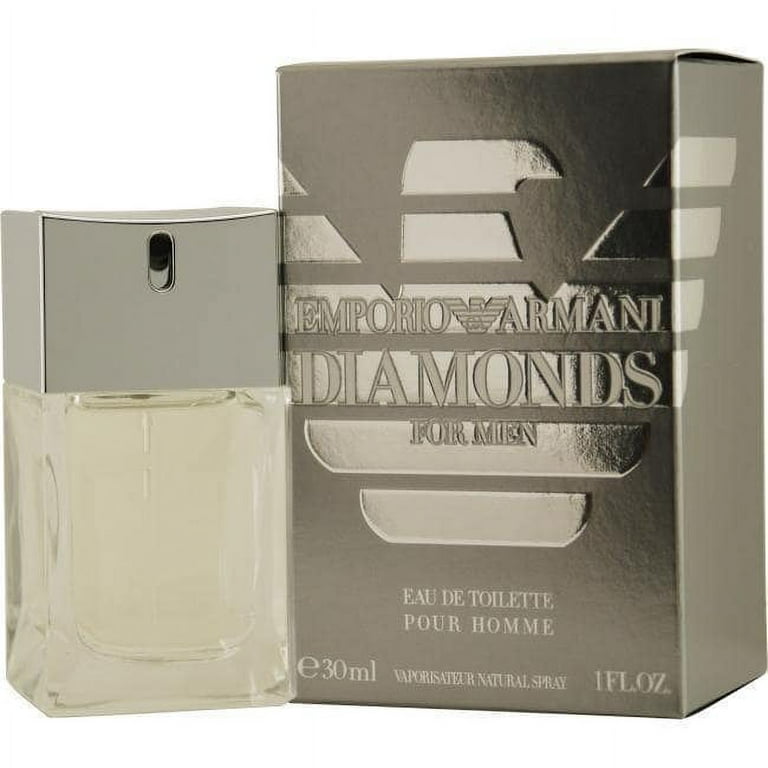 Armani Oz Diamonds de for Size Travel Emporio Men, Armani & 1 Toilette Giorgio Cologne Eau Mini