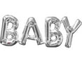 thumbnail image 2 of Anagram 78380 26 in. Phrase Baby Foil Balloon - Silver, 2 of 2