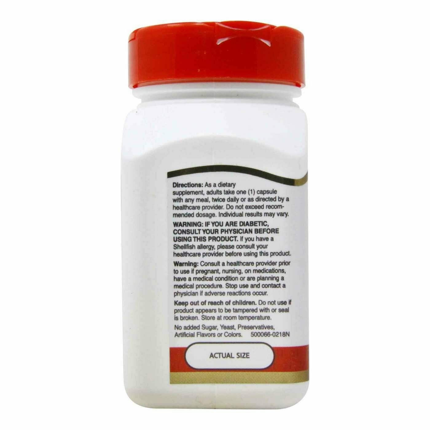 21st Century Glucosamine 500Mg & Chondroitin 400Mg Capsules 60 Ct 2 Pack