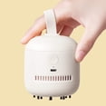 thumbnail image 1 of Aspirateur de Bureau, Mini Balayeuse de Table Portable 1100 mAh avec Buse d'Aspiration, 2 Vitesses, Rotation 360o, Forte Aspiration, Conception Sans Fil et Détachable pour la Maison, le Bureau, l'École, 1 of 9
