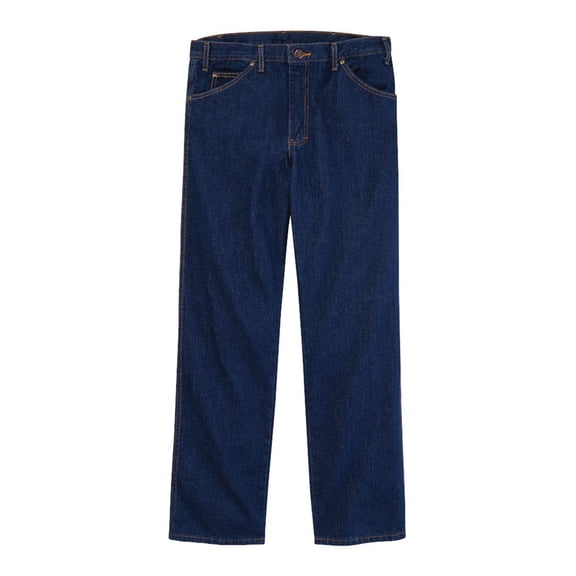 Dickies 9333 Straight 5-Pocket Jeans - Rinsed Indigo Rigid - 32I - 34W