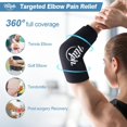 thumbnail image 2 of Elbow Ice Sleeve for Tendonitis and Cervical Ice Pack for Neck Pain Relief, 2 of 7