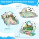 thumbnail image 5 of Tapete de ejercicios para bebés 5 en 1, tapete de actividad para el tiempo boca abajo para el desarrollo de habilidades sensoriales y motoras en la etapa de recién nacido, 5 of 5