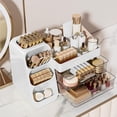 thumbnail image 2 of Organizador de maquillaje Delamu con cajones para tocador, color blanco, 2 of 9