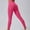 Hot Pink, variant on Qulqfy Compression Fall Leggings for Women Black Yoga Workout Tummy Control Stretchy High Waisted Leggings Womens Pants L