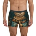 thumbnail image 2 of Bingfone Surreal Meditating Cat Men's Underwear - Casual Stretch Boxer Briefs-X-Large, 2 of 7