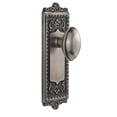 thumbnail image 4 of Grandeur 815050 Windsor Solid Brass Rose Privacy Door Knob Set - Brass, 4 of 7