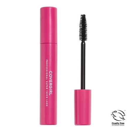 COVERGIRL Professional Super Thick Lash Mascara, Black (Best Drugstore Mascara For Long Thick Lashes)