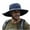 Navy, variant on IYTR Sun Hat for Men Women Outdoor Protection Hat for Fishing Hiking Solid Color Gardening Breathable Cowboy Hat Coffee Free Size