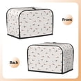 thumbnail image 3 of Sikiie Dachshund Dog Puppy Toaster Covers 2 Slice Dustproof Toaster Cover Bread Machine Cover, Dustproof Cover - 11.4" x 7.5" x 7.9", 3 of 7