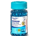 thumbnail image 1 of EQUATE MAXIMUM Strength Sleep Aid Diphenhydramine 50 MG 100 Soft Gels, 1 of 1