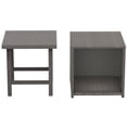 thumbnail image 4 of Wynston Ensemble de Table Cube et Carré en Osier/rotin 2 Pcs, 4 of 11